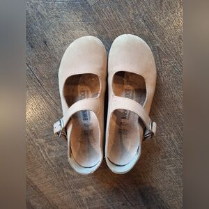 Birkenstock Tracy Ballet Mary Jane Nubuck 37